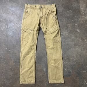 Levis Military Style 511 Pants VTG Men's 29x29 Light Brown Skinny Jeans Cotton